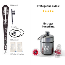 Cargar imagen en el visor de la galería, BPM  Pro Edition - Protectores de oído para músicos, pilotos y entornos muy ruidosos 27dB SNR
